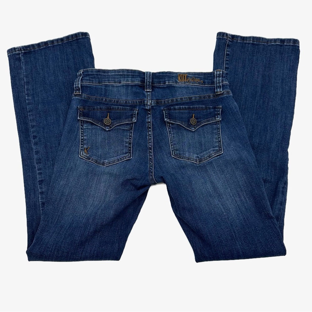 KUT from the Kloth Nicole Bootcut Jeans Dark Wash Size 6 - Picture 3 of 14